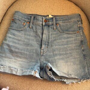👖 MADEWELL - NWT High-Rise Denim Shorts